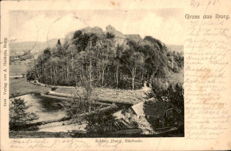 Germany Gruss aus Iburg. AK Ansichtskarte Postcard