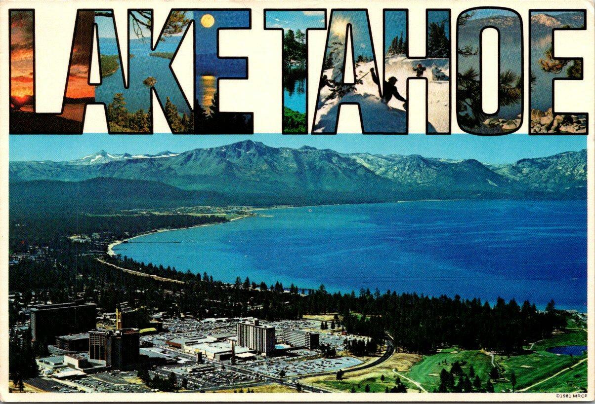 Vintage Lake Tahoe Postcard ~ Ships FREE