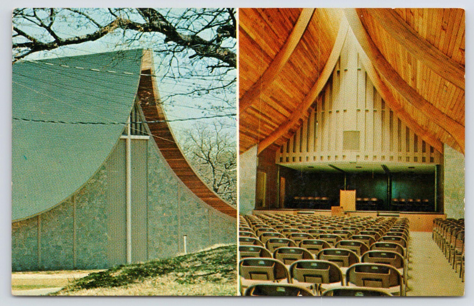 BB McKinney Chapel Falls Creek Baptist Assembly Davis Oklahoma OK Postcard