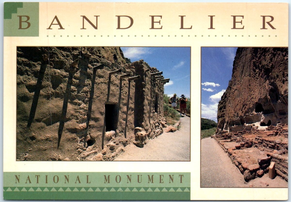 Postcard – Bandelier National Monument – Los Alamos, New Mexico
