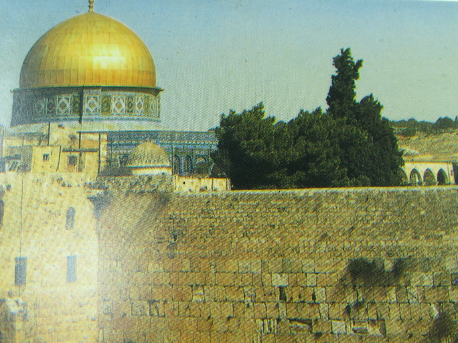 Vintage Postcard Jerusalem Western Wall 31317 Isreal