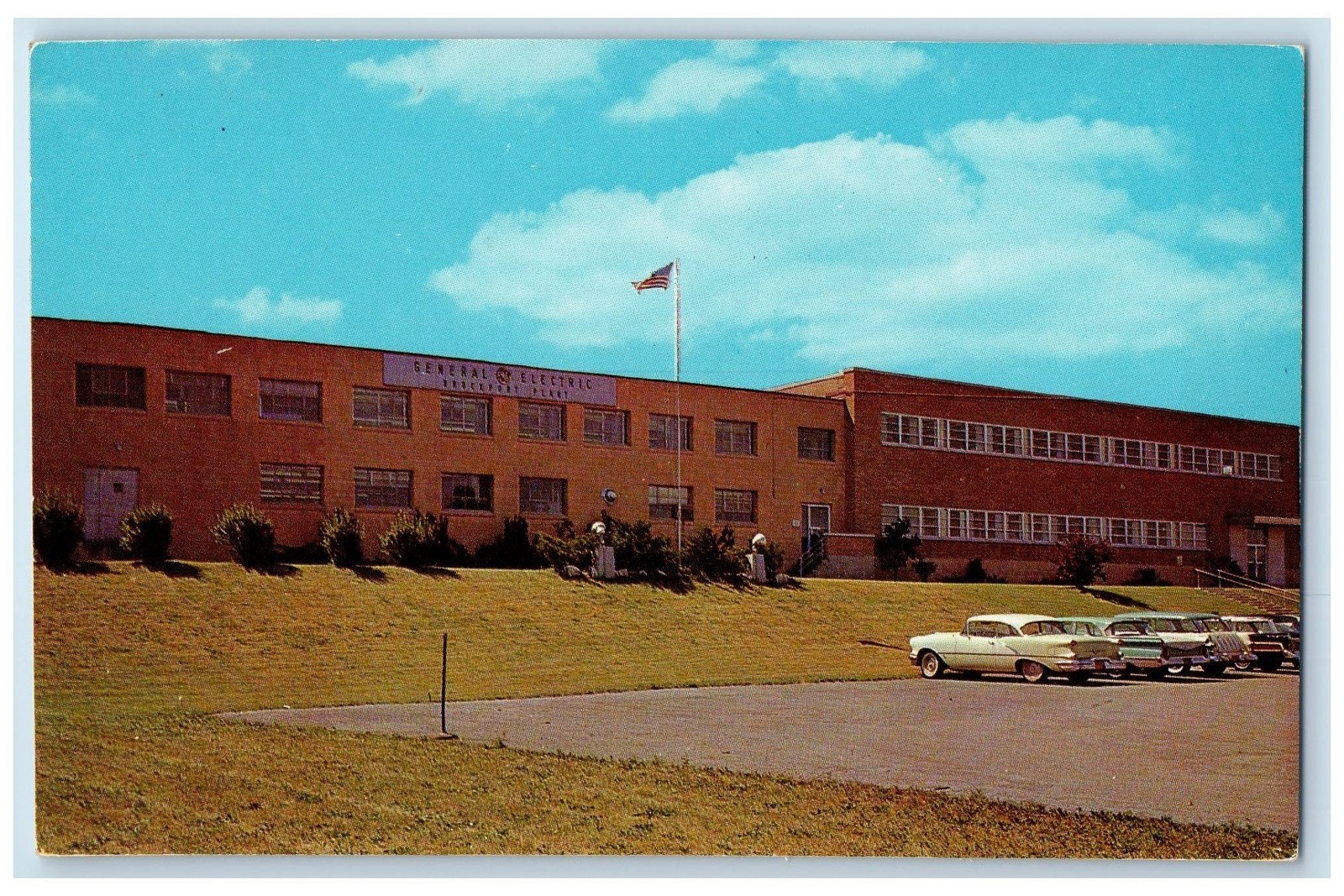 General Electric Company Brockport Plant Building New York NY Vintage Postcard