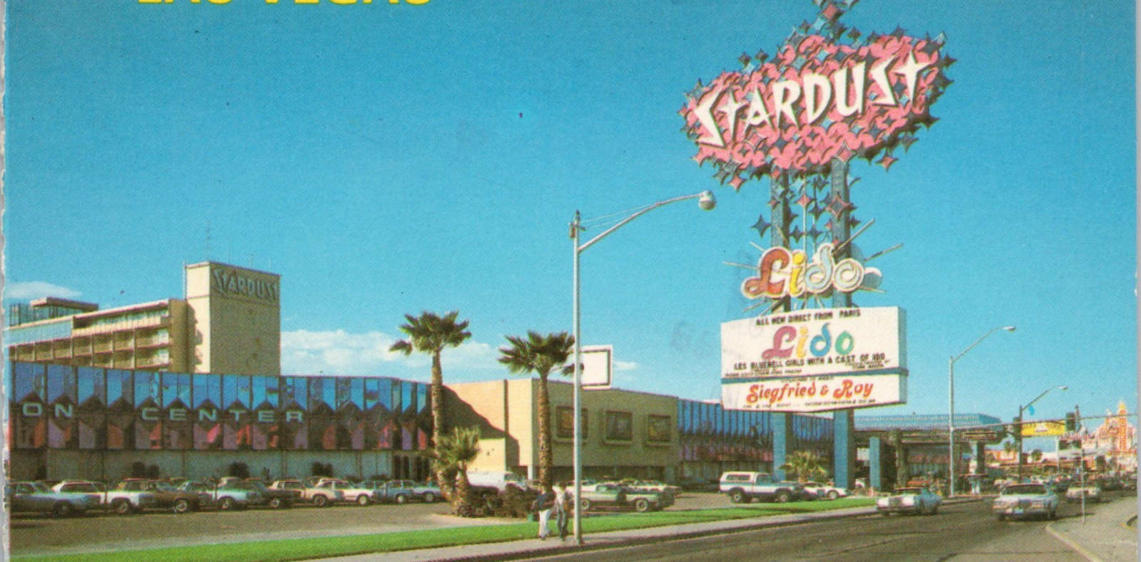 Postcard Las Vegas Nevada Greetings The Stardust Hotel The Strip Posted 1988