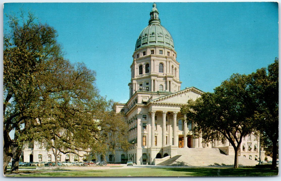Postcard – The Kansas State Capitol – Topeka, Kansas