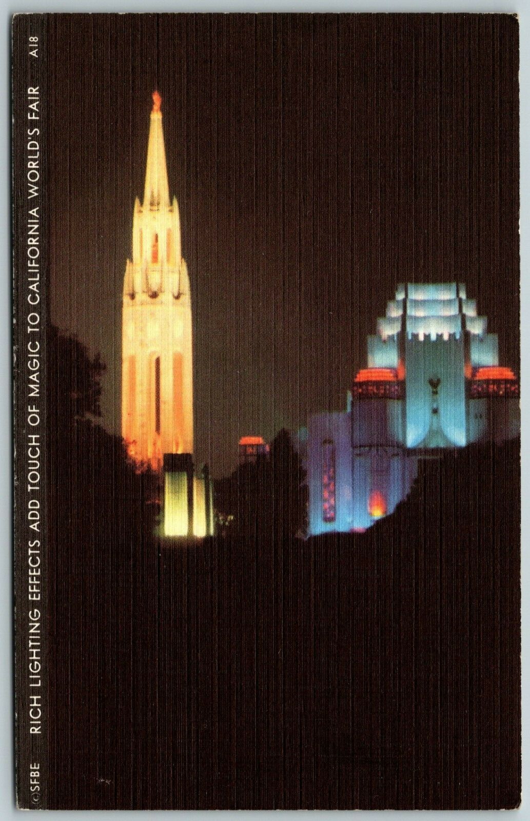 Golden Gate International Exposition, Treasure Is., San Francisco, CA – Postcard