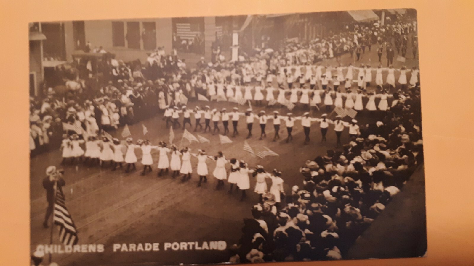 Rppc,Portland,Oregon,circa 1910,Portland Rose Festival,Childrens Parade.