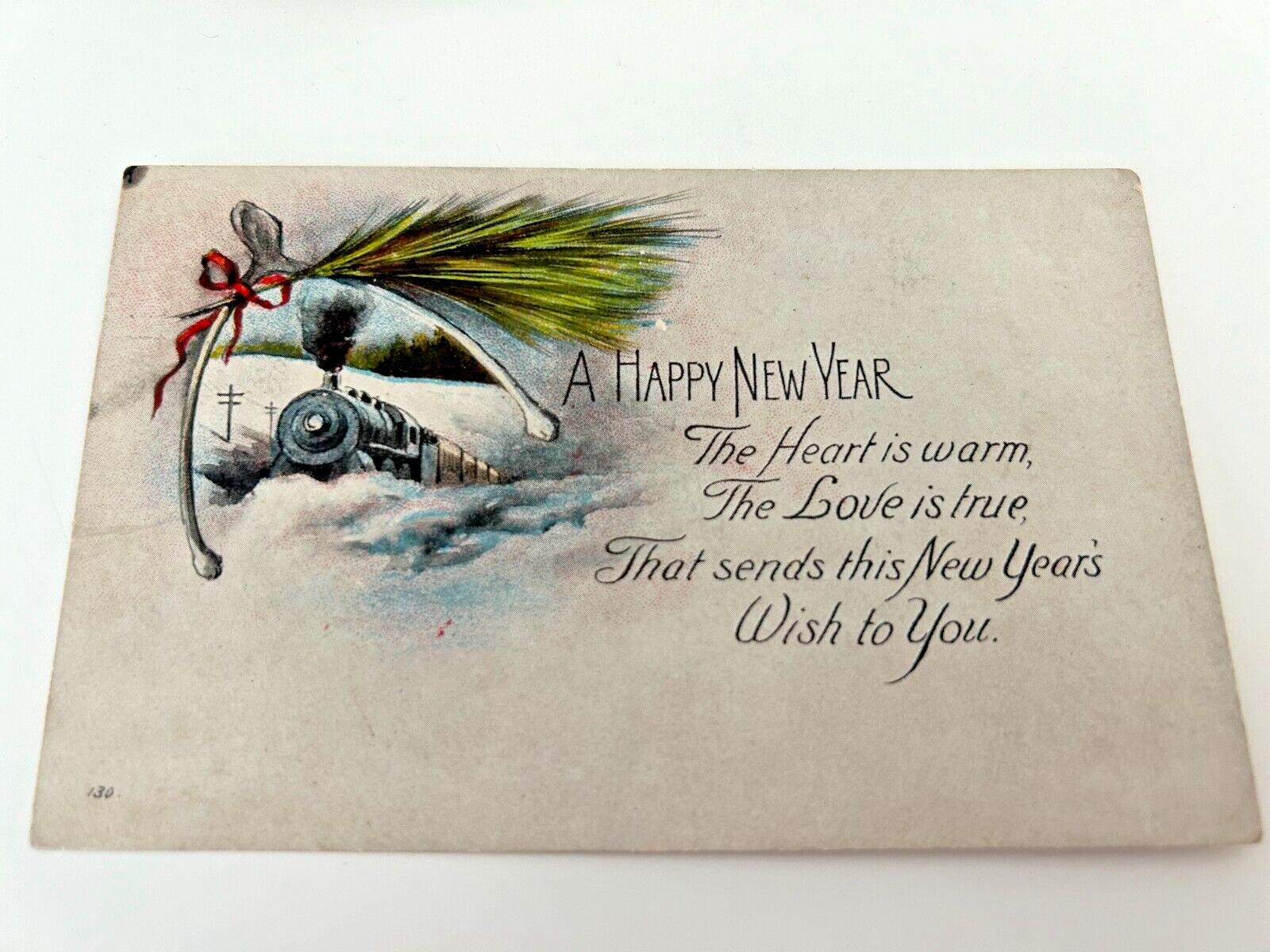 A Happy New Year Train Scene The Heart is Warm the Love is True New Year’s Day