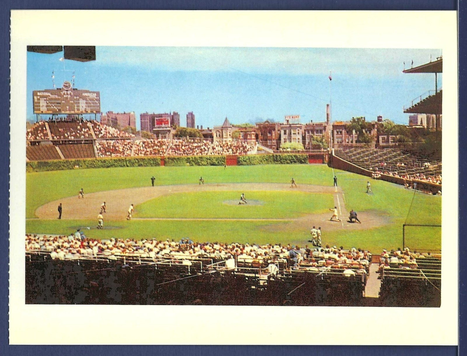 Wrigley Field Home of the Chicago Cubs Major League Baseball Team