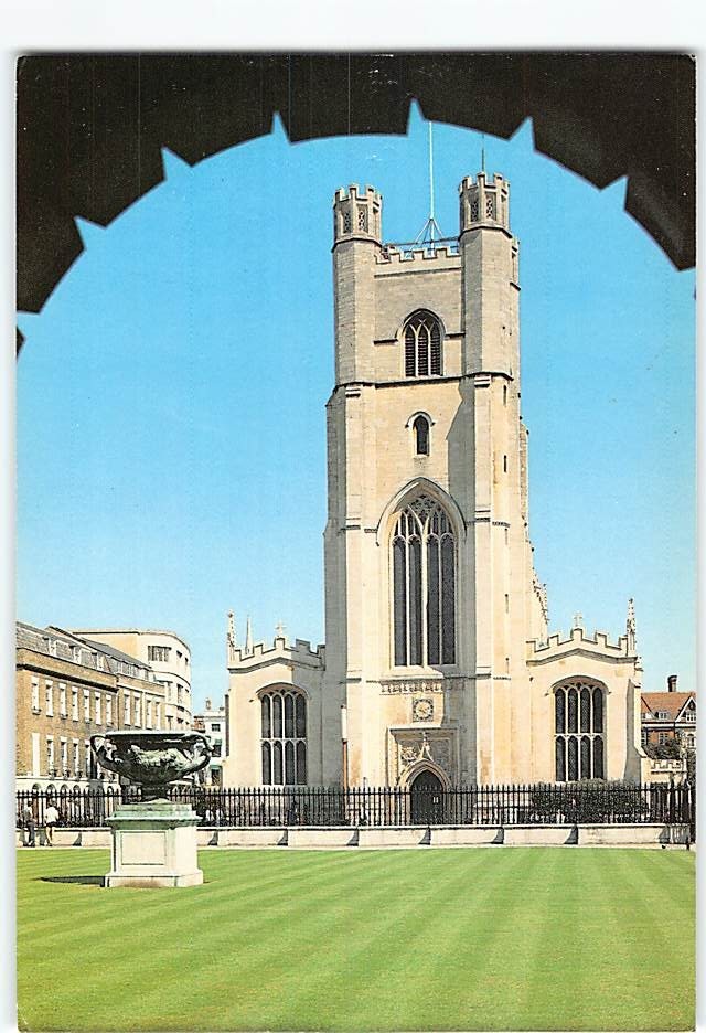 Postcard Great St. Mary’s Church Cambridge England