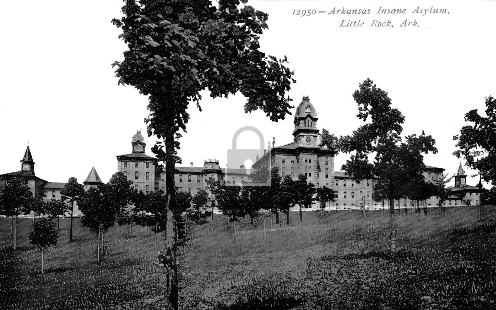 Arkansas Insane Asylum Hospital Little Rock AR – Reprint