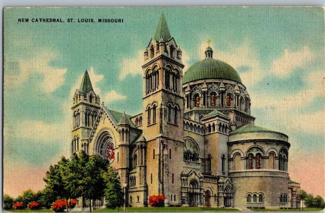 Vintage Postcard 1947 St. Louis Cathedral, St. Louis, Missouri (MO)