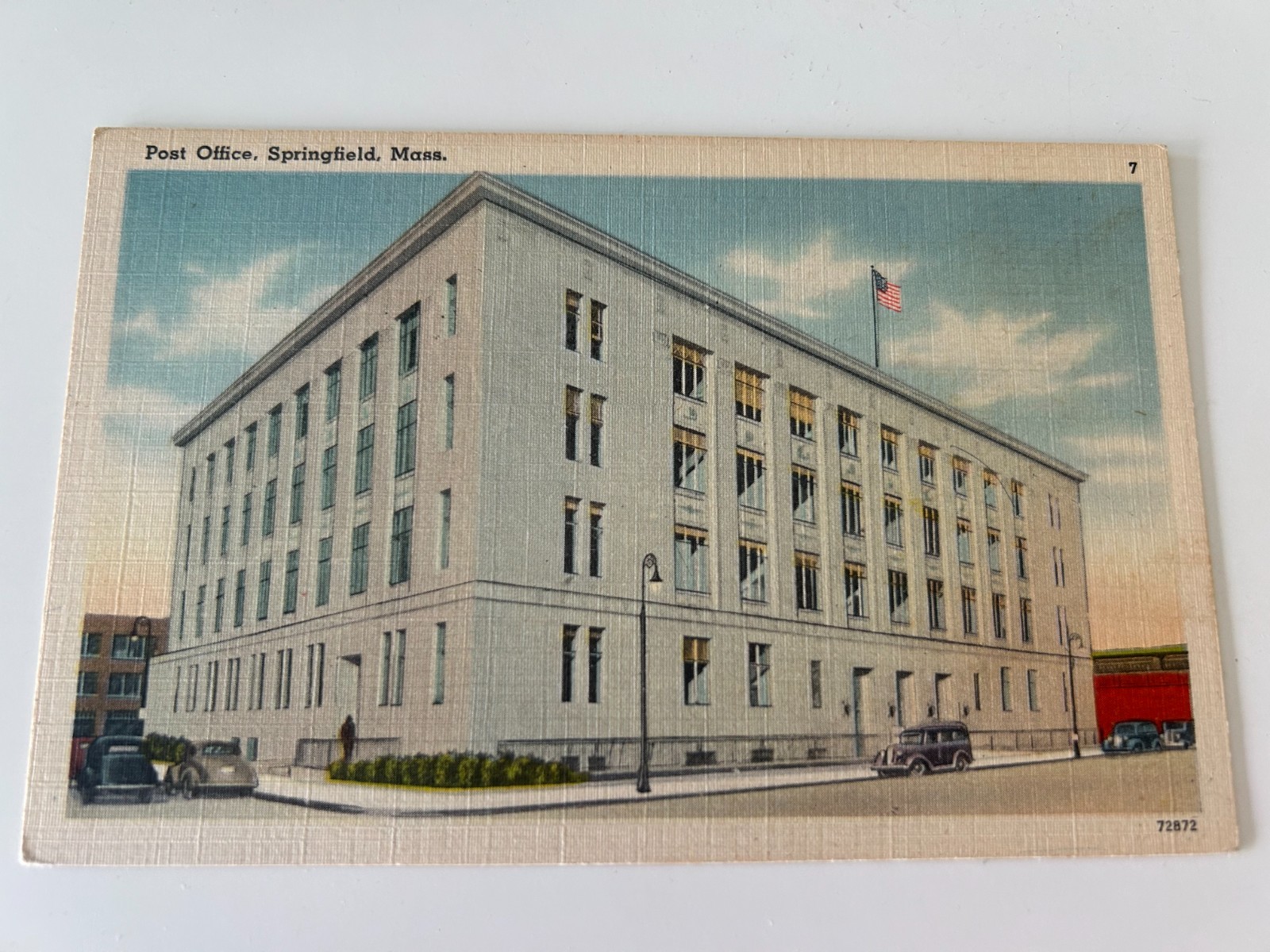 Post Office Springfield Massachusetts MA Postcard