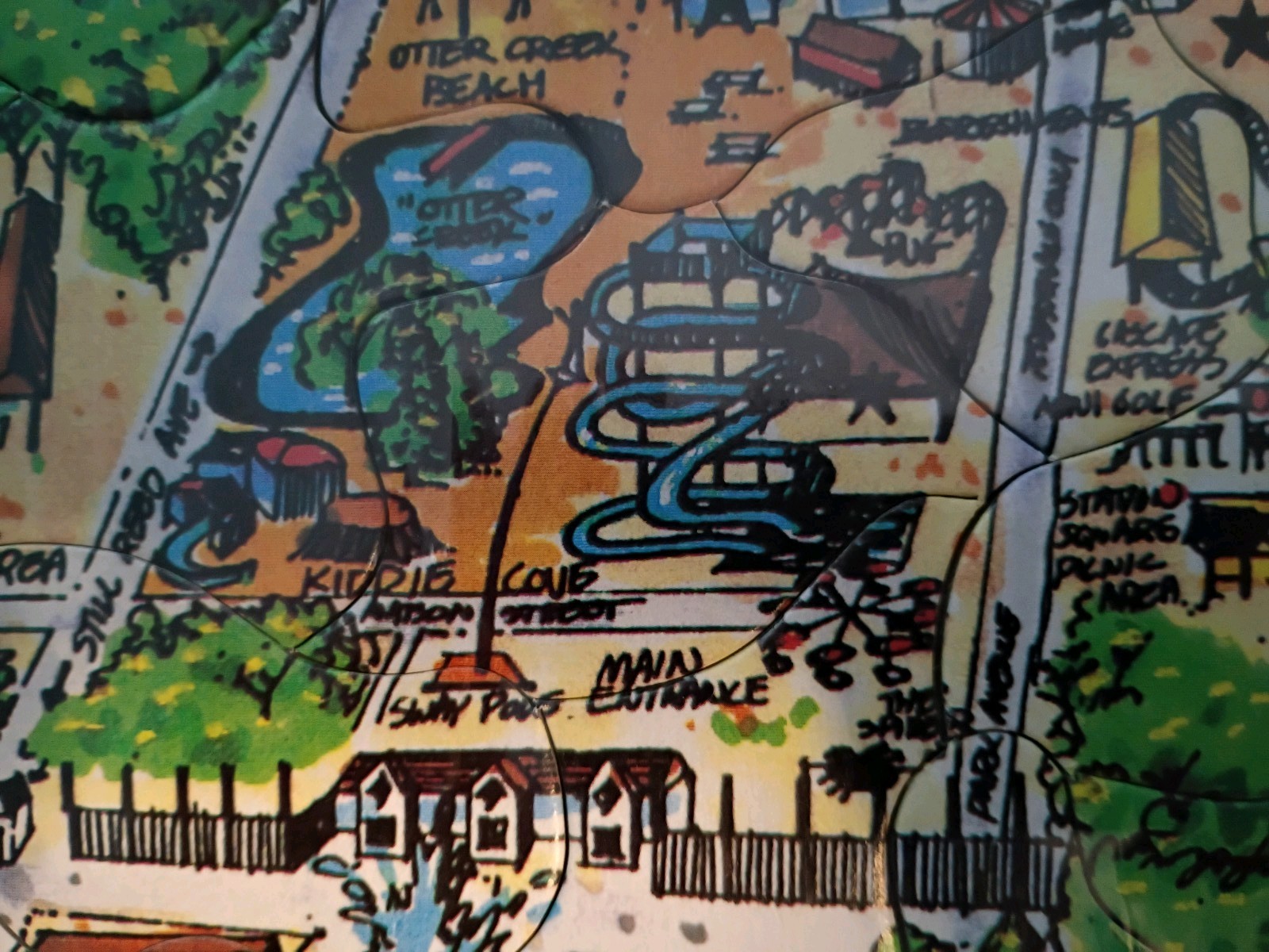 CONNEAUT LAKE PARK PUZZLE CONNEAUT LAKE PENNSYLVANIA SEALED