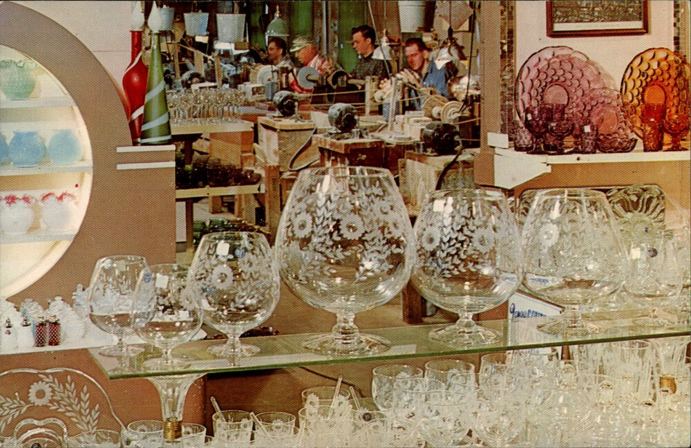 Flemington Cut Glass Company,NJ Hunterdon County New Jersey Postcard