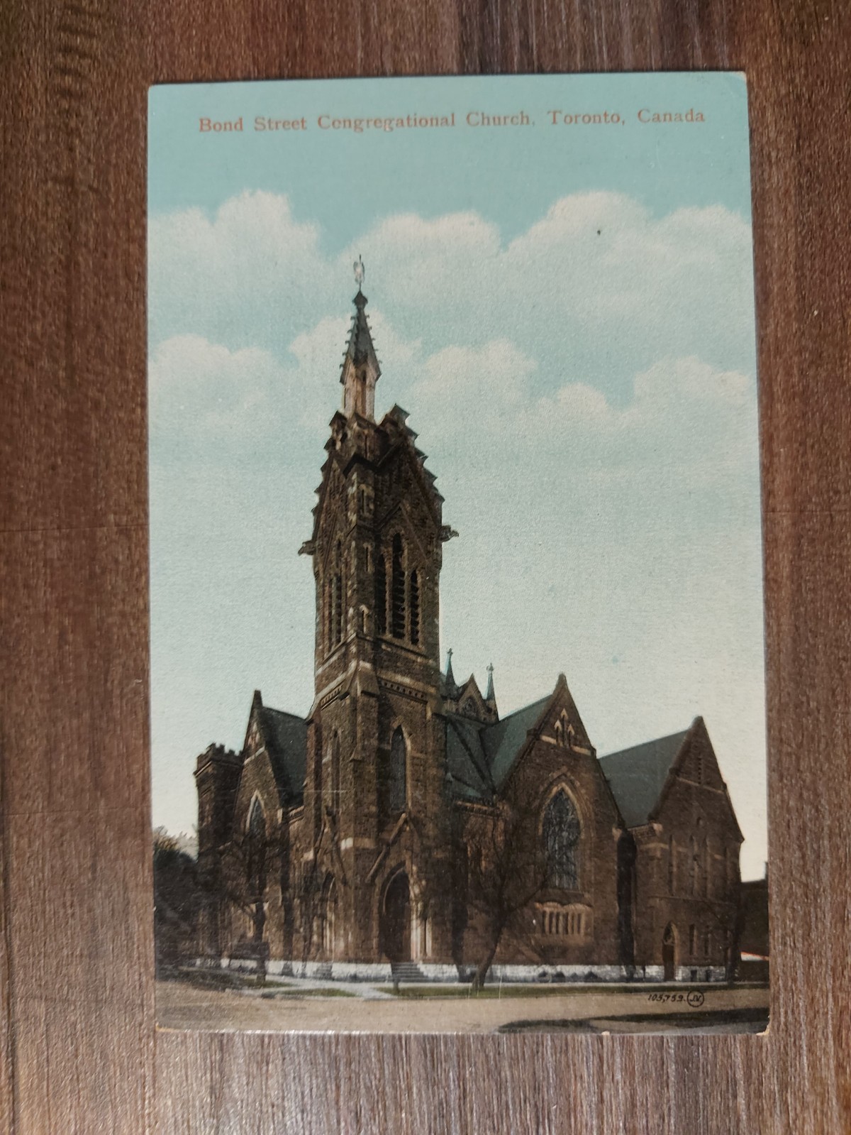 Vtg. Congregational Church, London Valentine’s Series Postcard (PC20)