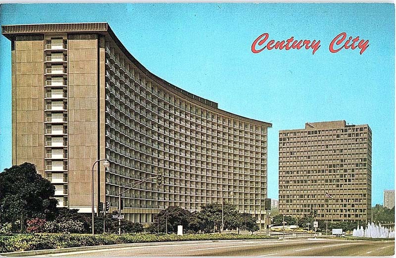 Postcard BUILDING SCENE Los Angeles California CA j/27 AI8485