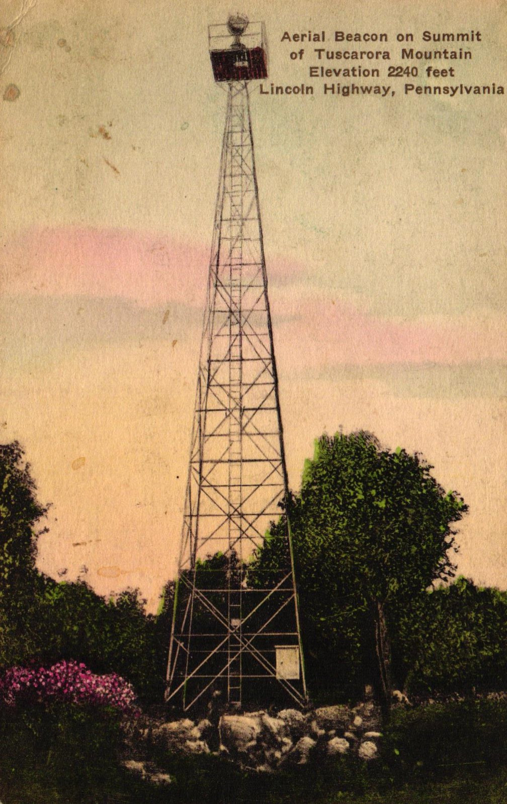 Lincoln Highway Pennsylvania – Aerial Beacon Summit Tuscarora Mountain