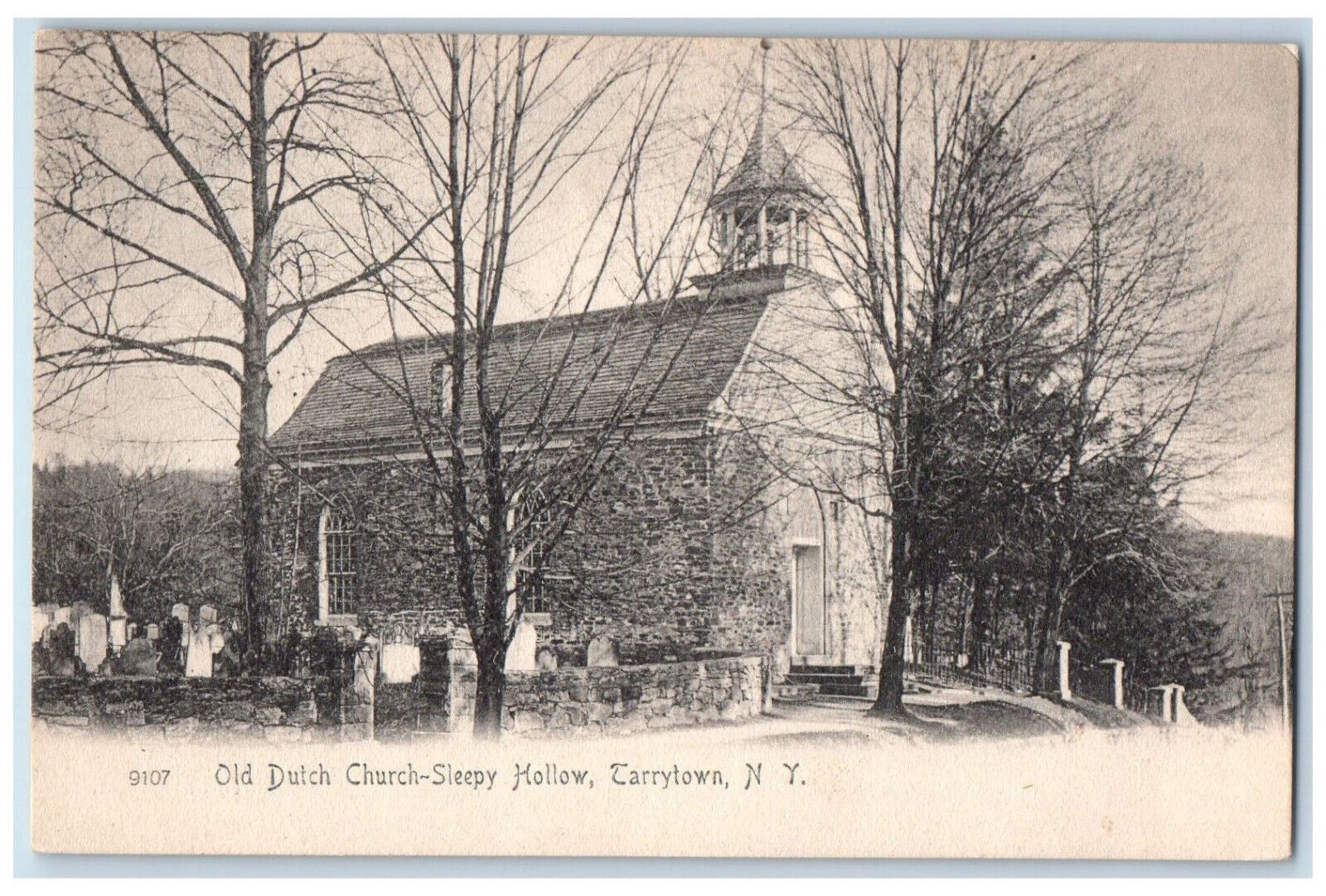 c1905 Old Dutch Church-Sleepy Hollow, Tarrytown New York NY Postcard