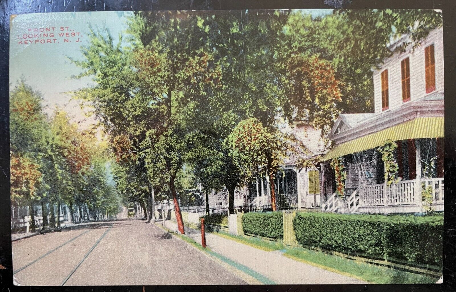 Vintage Postcard 1907-1915 Front Street, Keyport, New Jersey