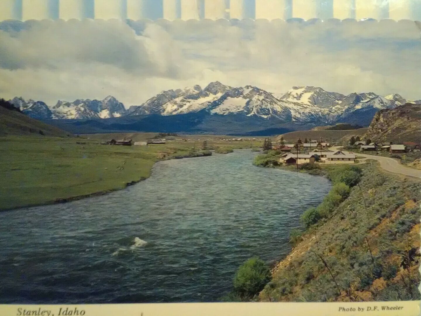 AMAZING POST CARD STANLEY IDAHO. BEAUTIFUL THE PACIFIC NORTHWEST