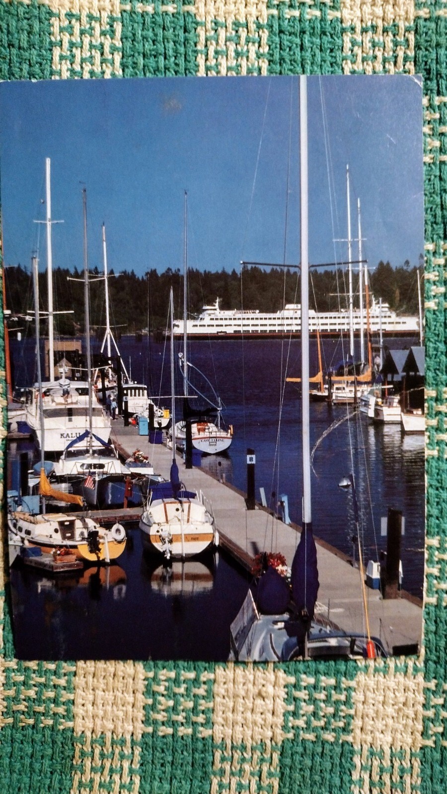 LARGER SIZE POST CARD EAGLE HARBOR BAINBRIDGE ISLAND WA