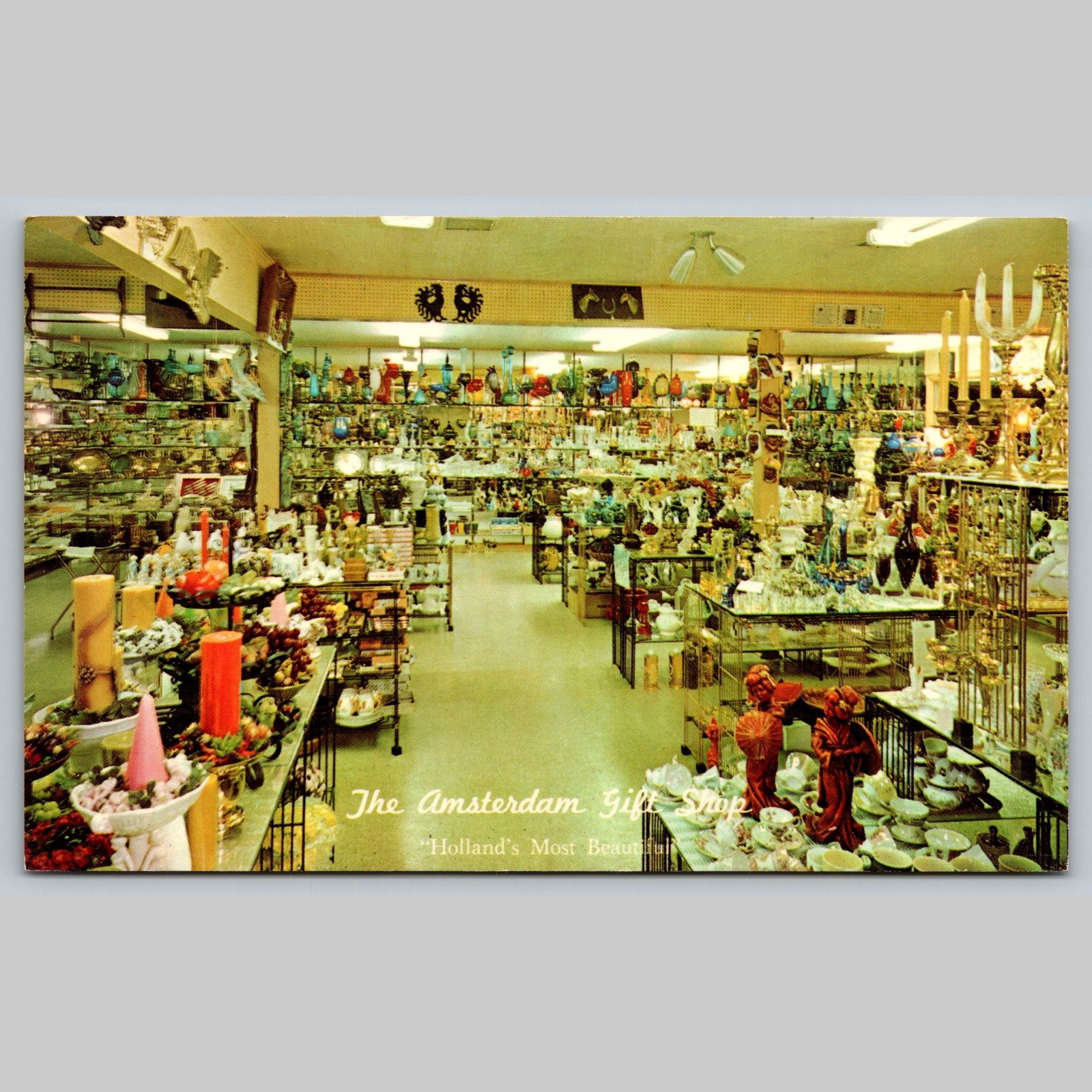 Postcard The Amsterdam Gift Shop Holland Michigan Retail Tourism