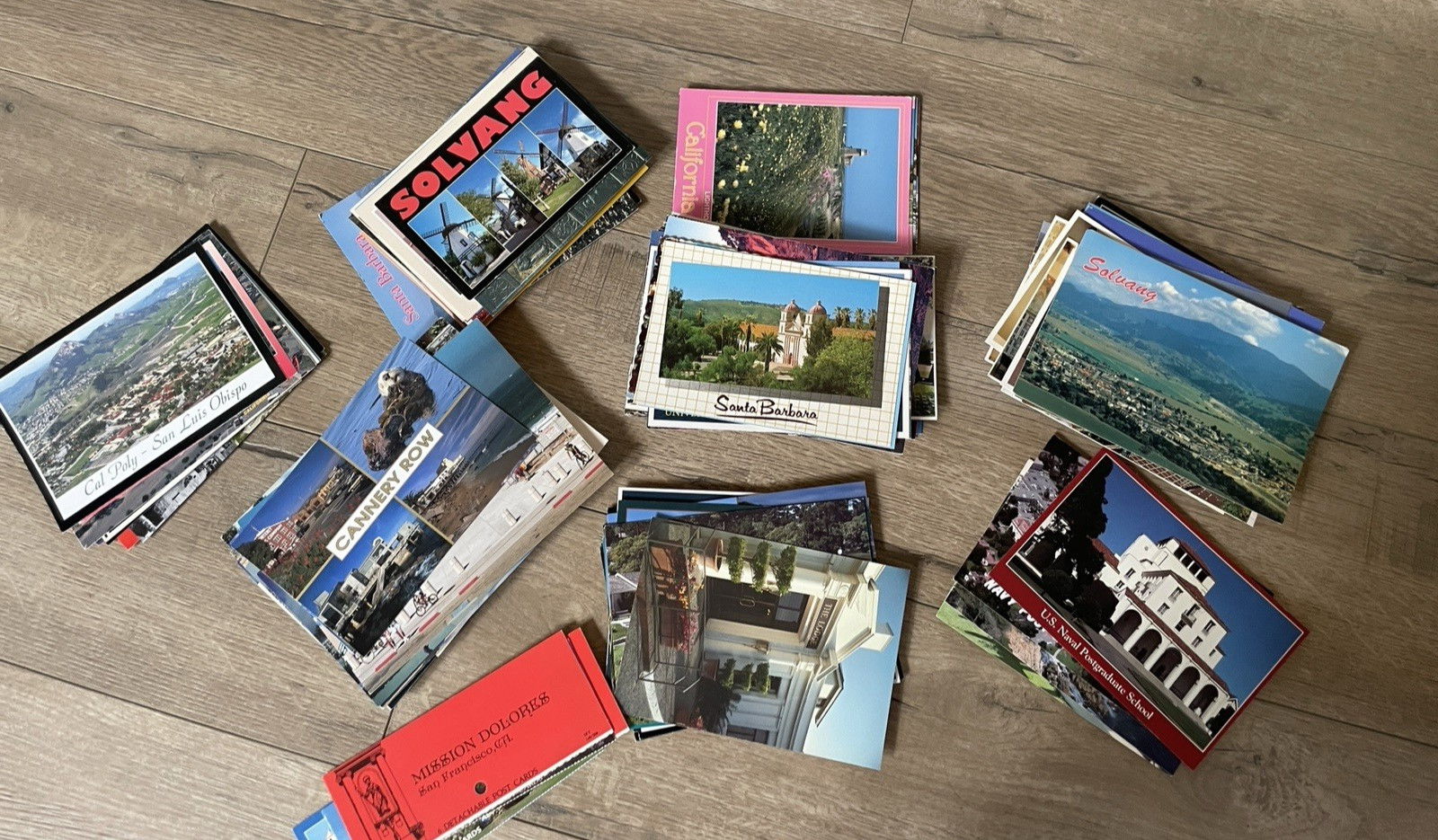 California Postcards Lot Of Approx 200 Continental Postcards Mainly Northern CA