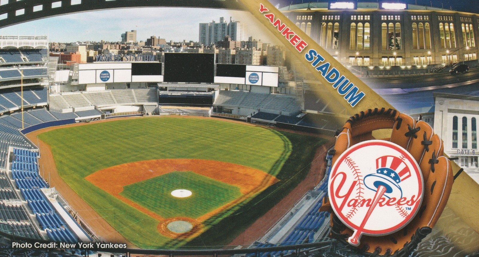 New York Yankees New Yankee Stadium Postcard- Partners Executive Transportation