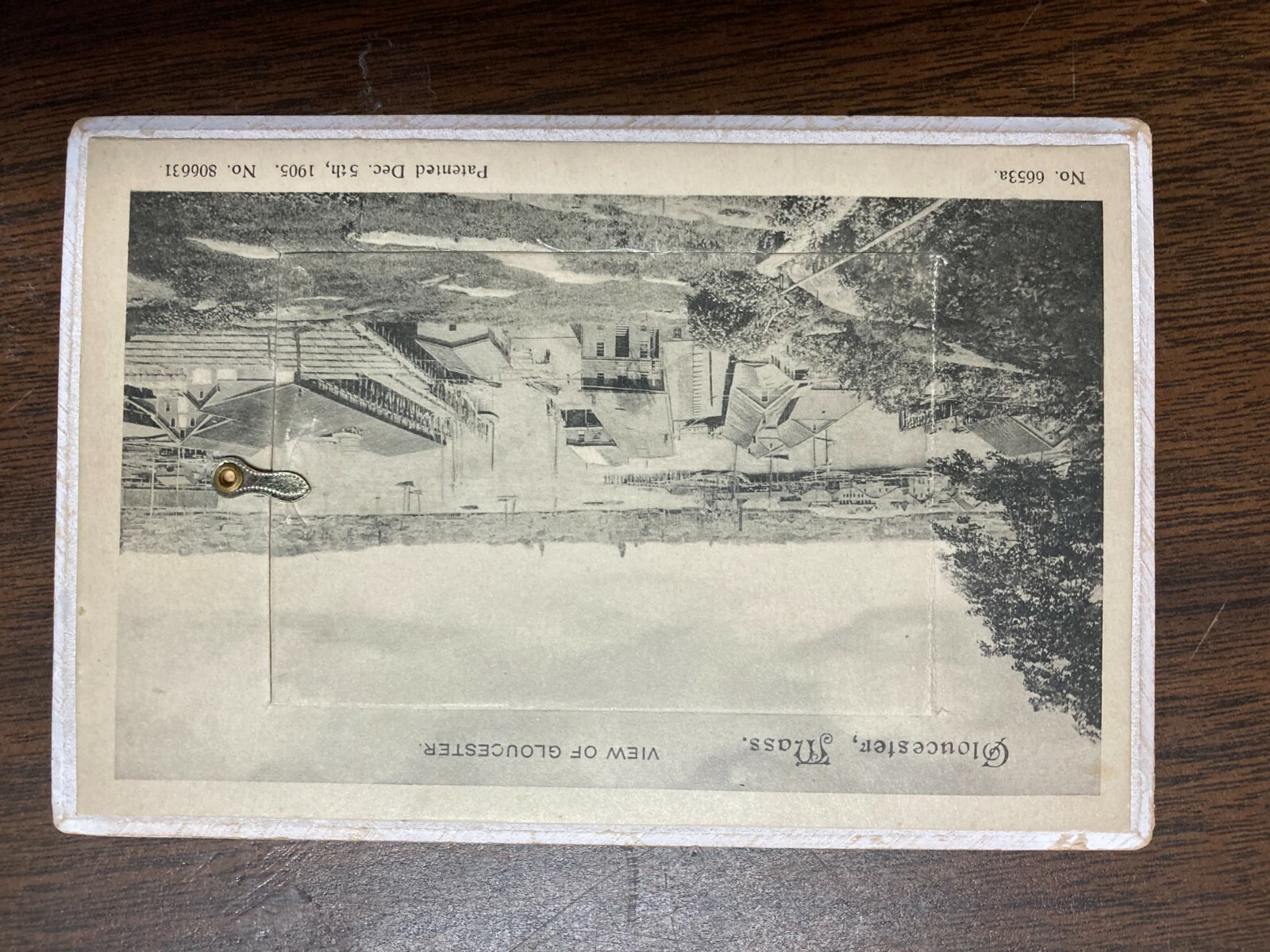 Gloucester MA Fold-Out Multi View c1910 Postcard 11 VIEWS FOLD OUT