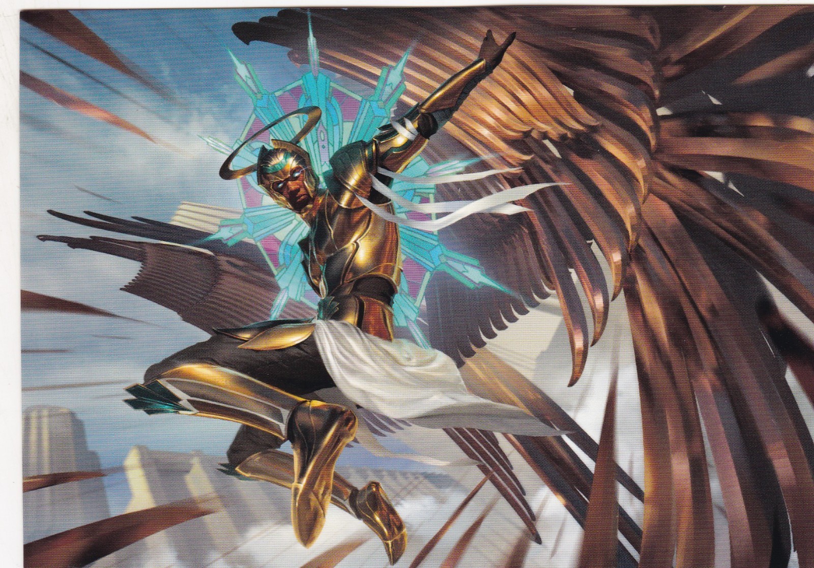 Magic the Gathering Angel of Judgement 2022 Artist Billy Christian Postcard 2022
