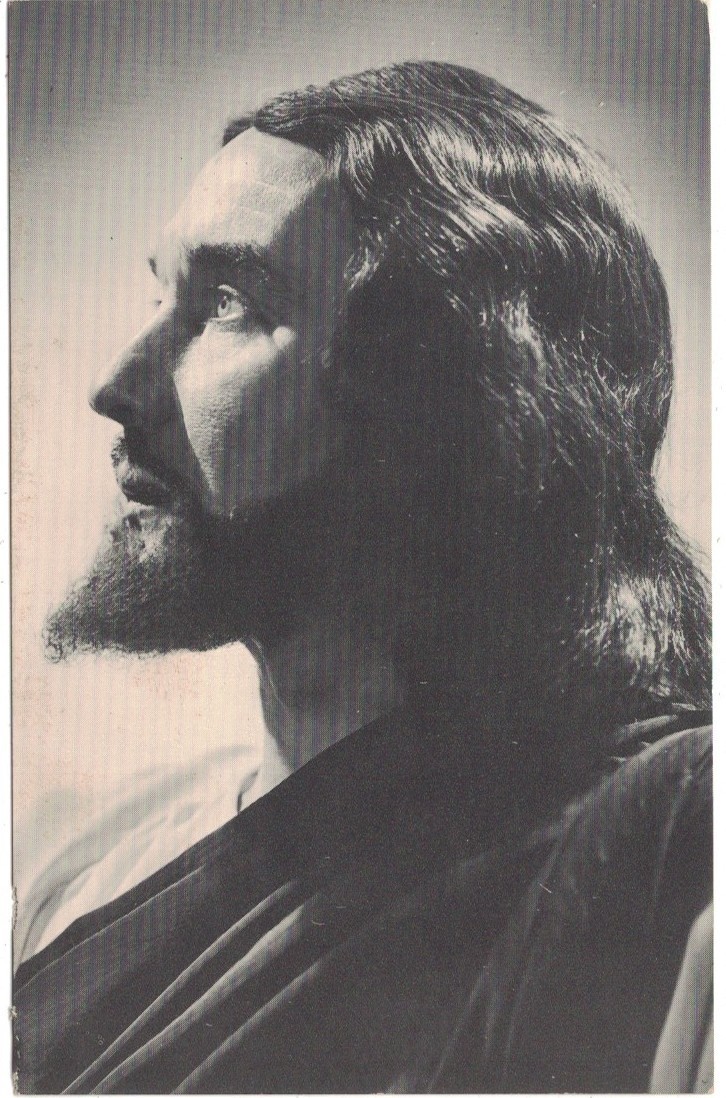 Spearfish SD Josef Meier as Christus Black Hills Passion Play Vintage Postcard