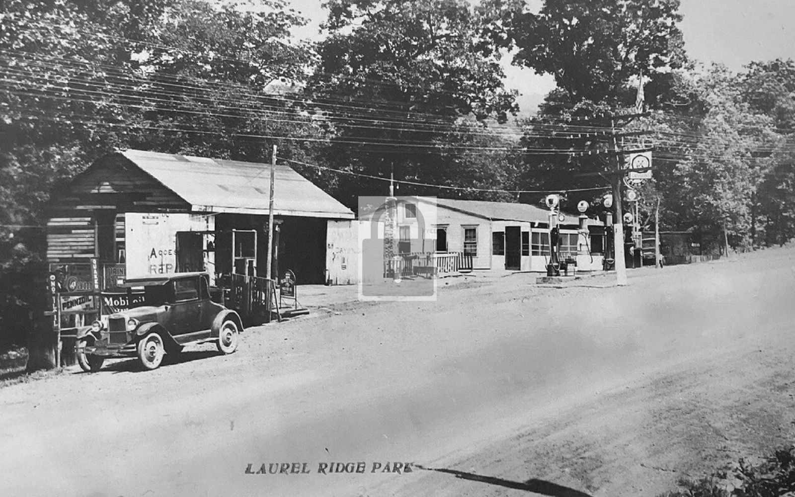 Laurel Ridge Park Gas Station Pennsylvania PA – Reprint