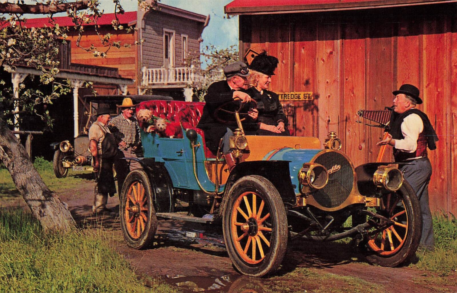 Postcard 1910 Franklin Model G 18 H.P. 4 Cycle