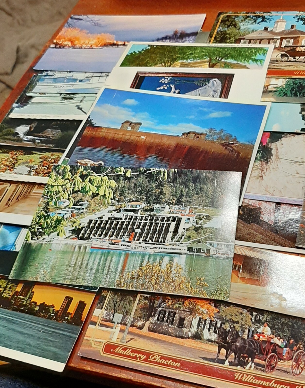 Lot of 33 vintage Postcards Various Locations & Themes, unposted