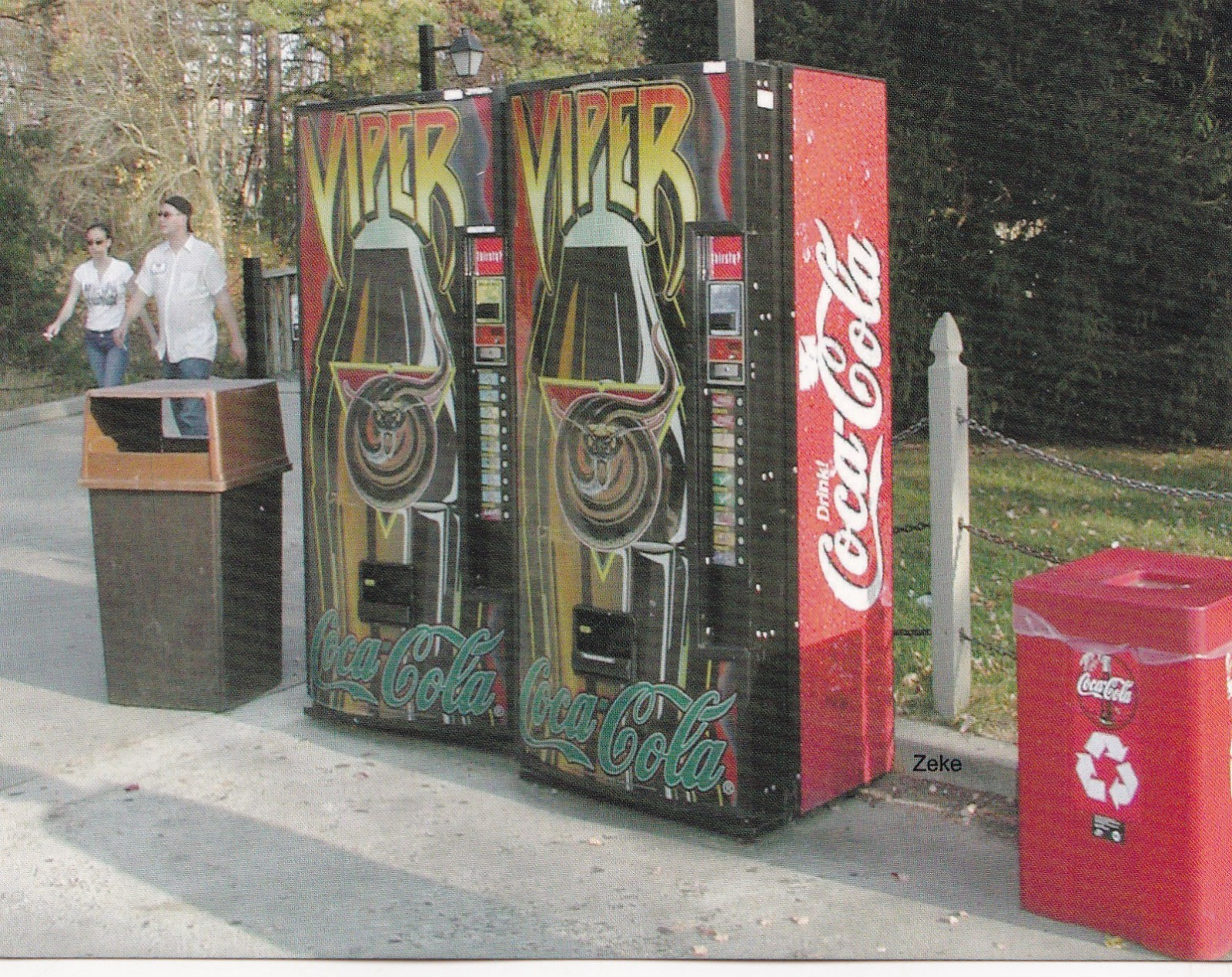 Coca Cola Machines Great Adventure Amusement Park Jackson New Jersey 2003
