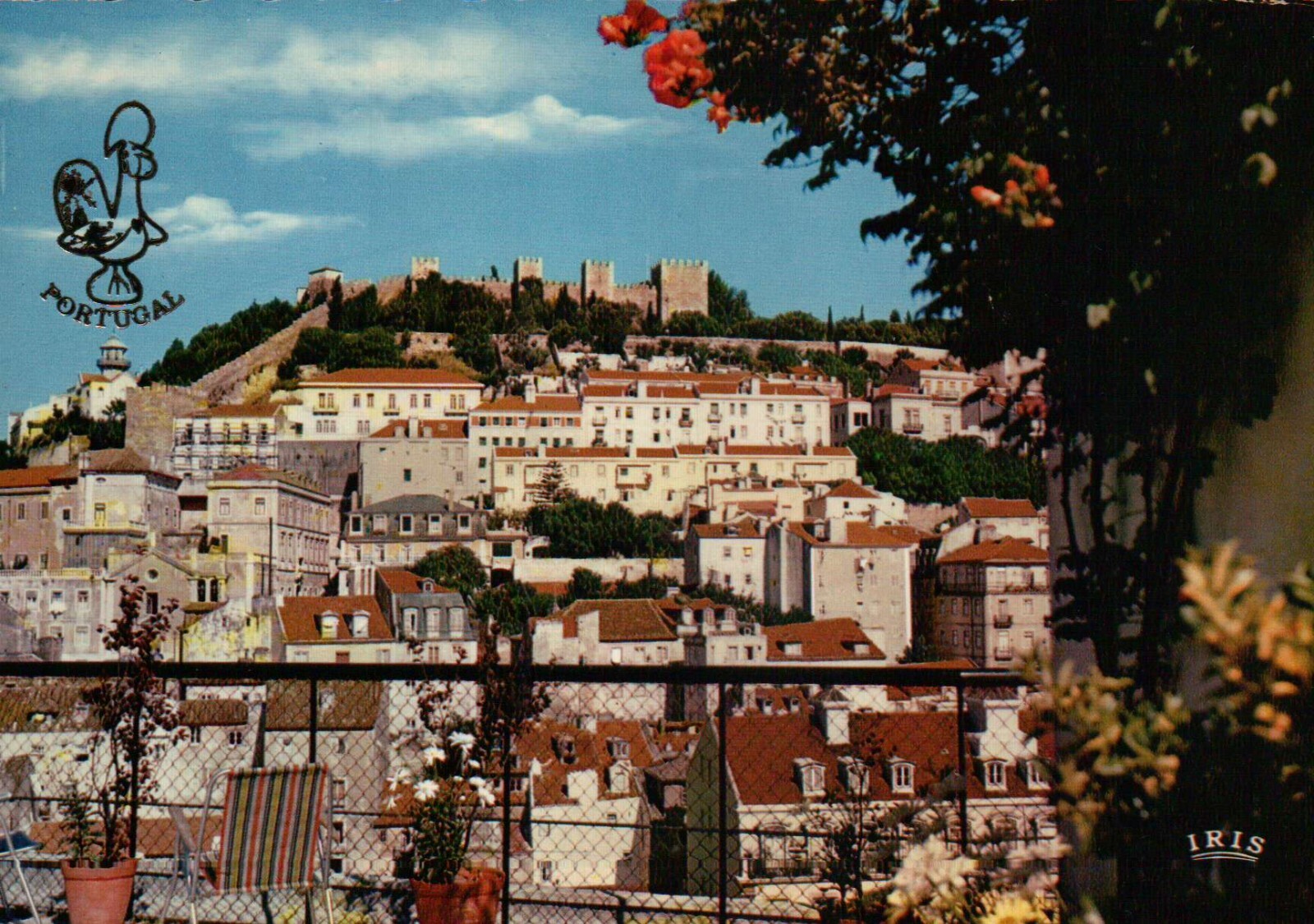 São Jorge Castle Lisbon Portugal Europe Iberian Peninsula – Continental Postcard