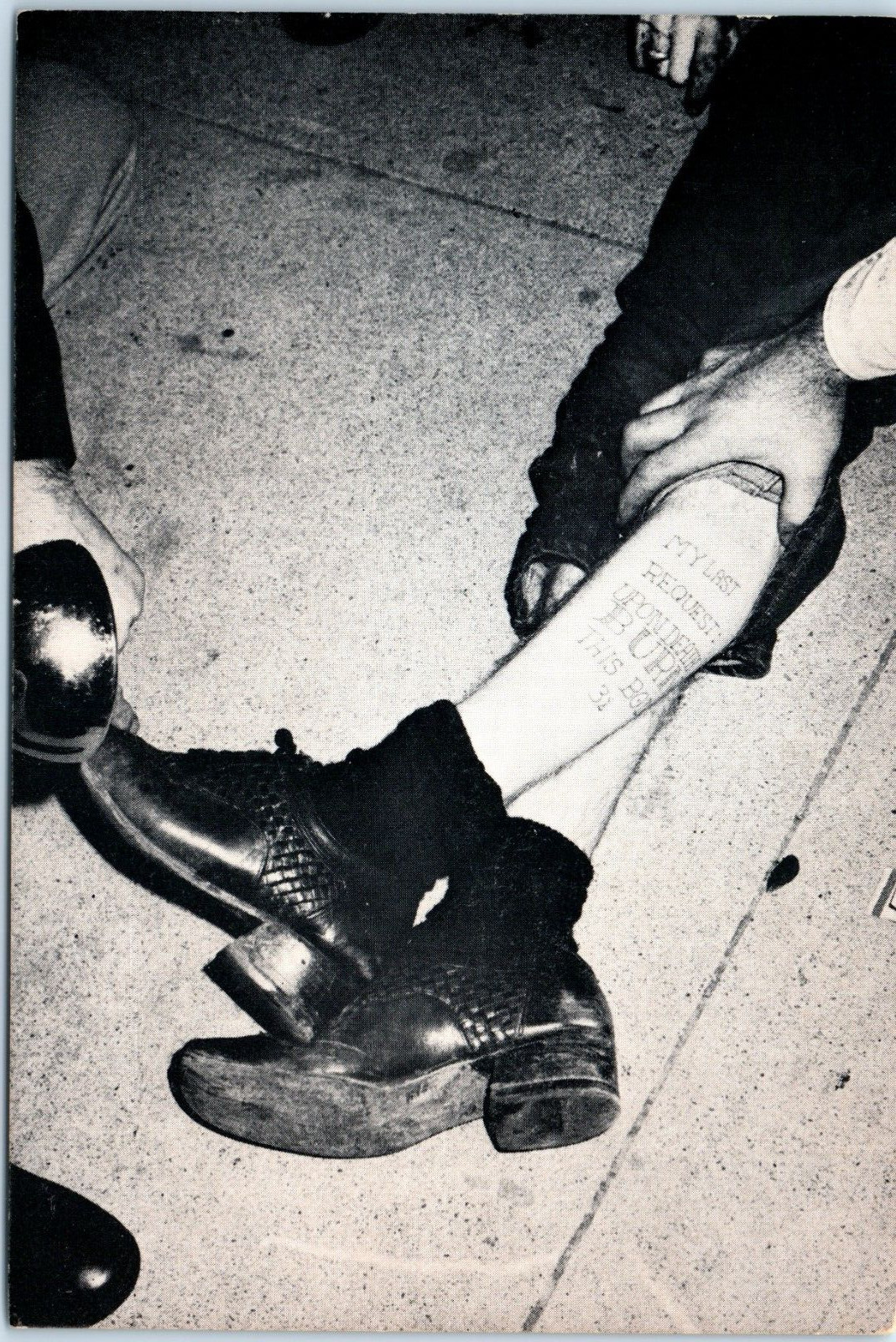 Vintage Postcard Janet Fries Photographs Homicides San Francisco Police Dept