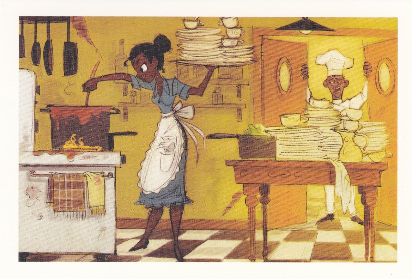 Tiana – The Princess and the Frog Disney Movie 2009 Postcard 2017