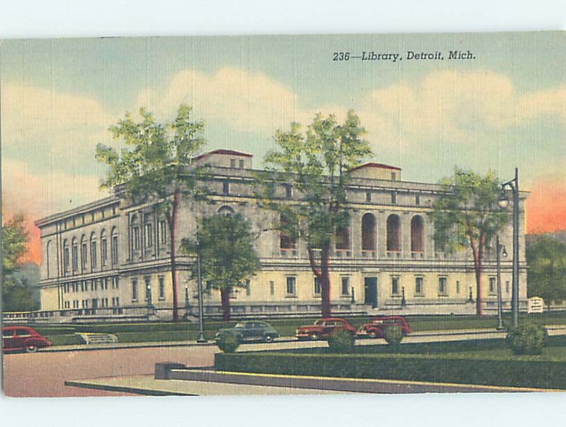 Linen LIBRARY SCENE Detroit Michigan MI j/05 AF1550