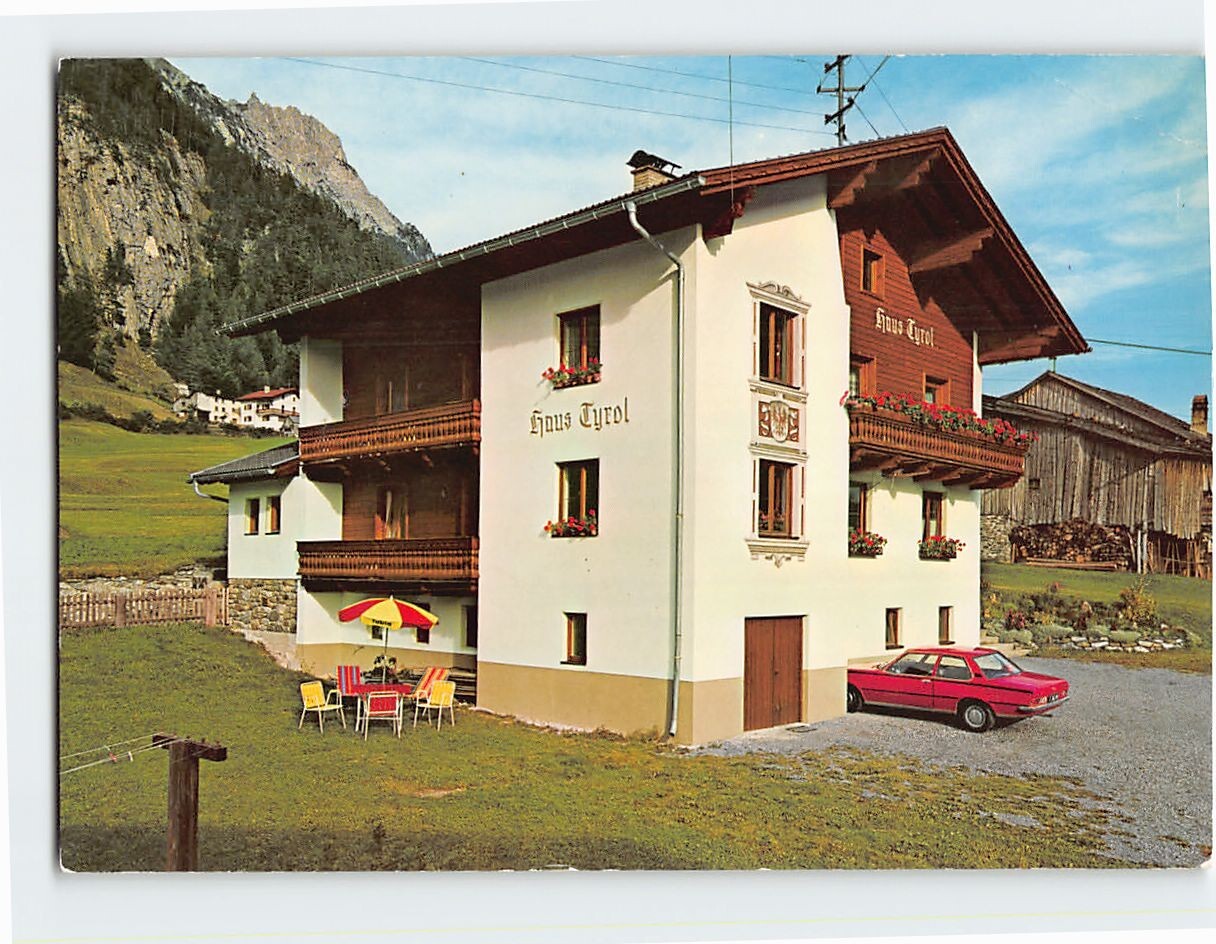 Postcard Frühstückspension Haus Tyrol Austria