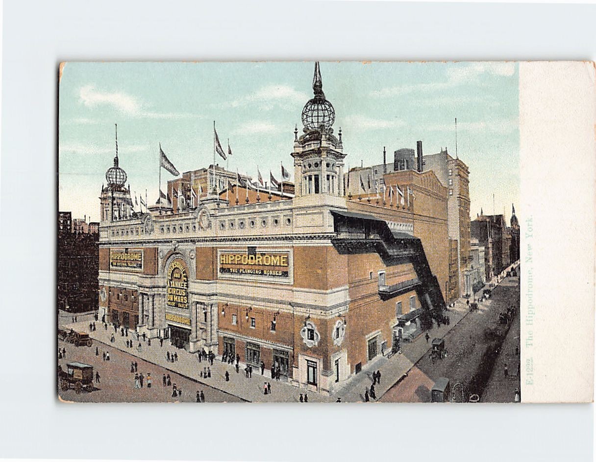 Postcard The Hippodrome, New York City, New York