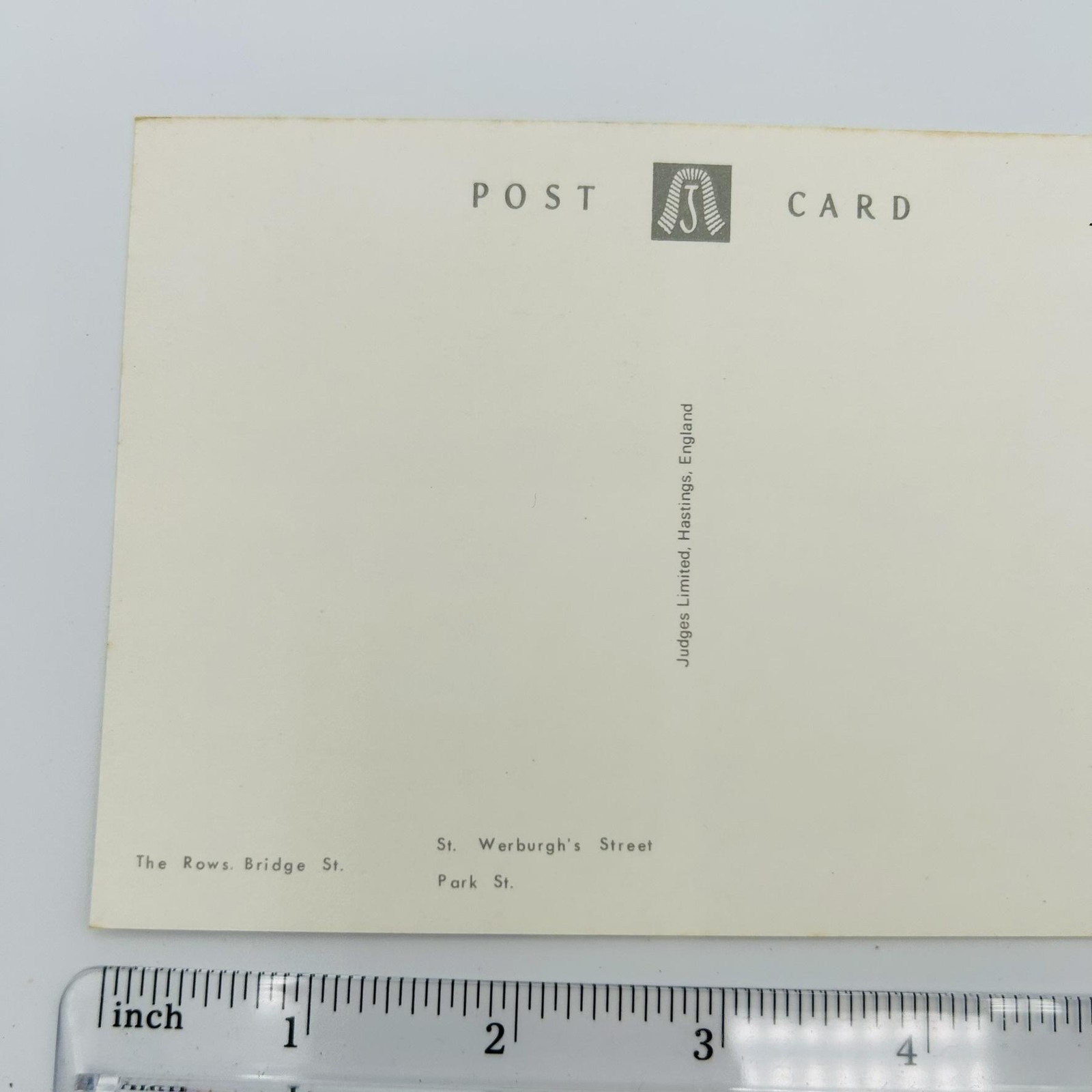 Judges Ltd Chester Color Photochrome Postcard Divided Back 5.5×3.5 In UK