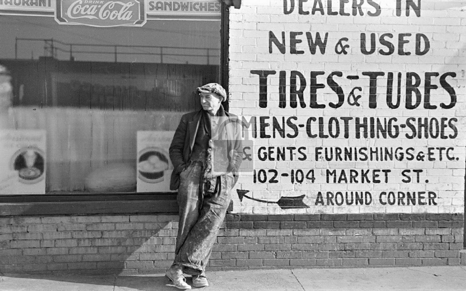 Street View 1st & Market Man Storefront Wilmington Delaware DE – Reprint