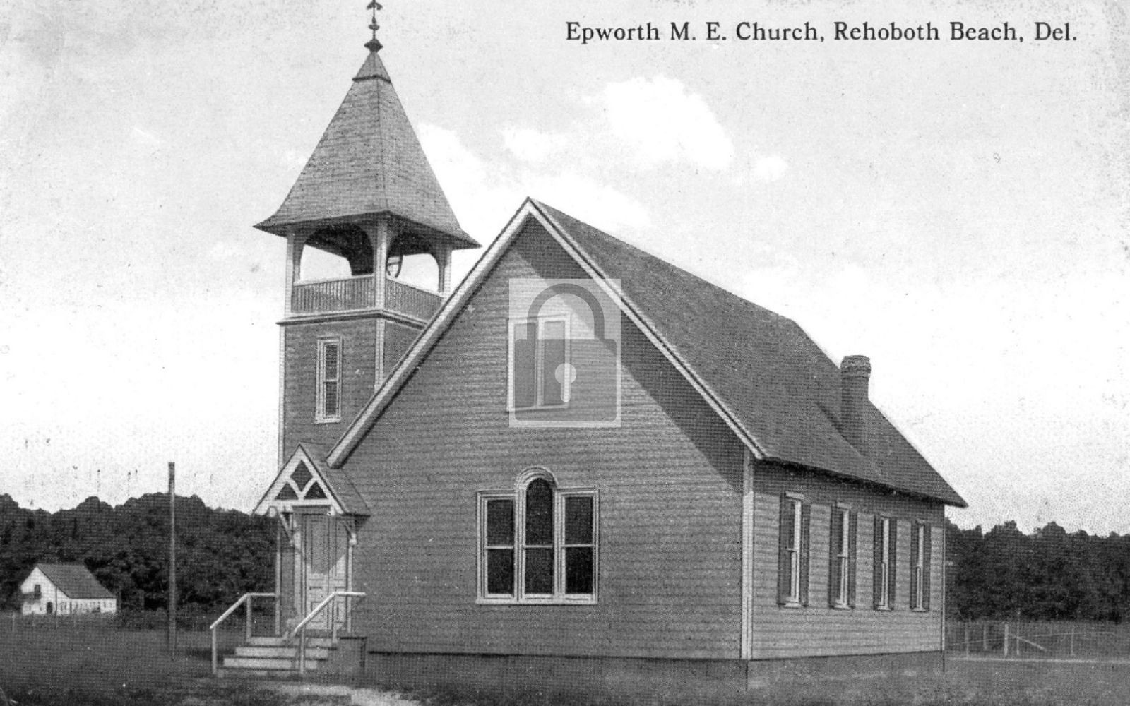 1912 Epworth M E Church Rehoboth Beach Delaware DE – Reprint