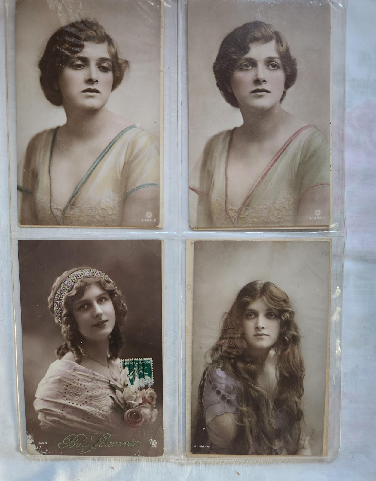 Beautifull Women c1900s-1920s Premium 20 Lot collection of Vintage Postcards