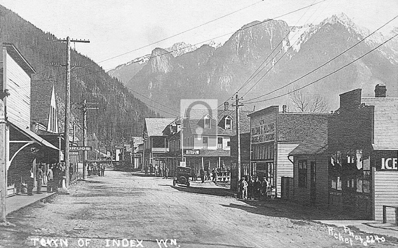 Street View Drug Store & Hotel Index Washington WA – Reprint