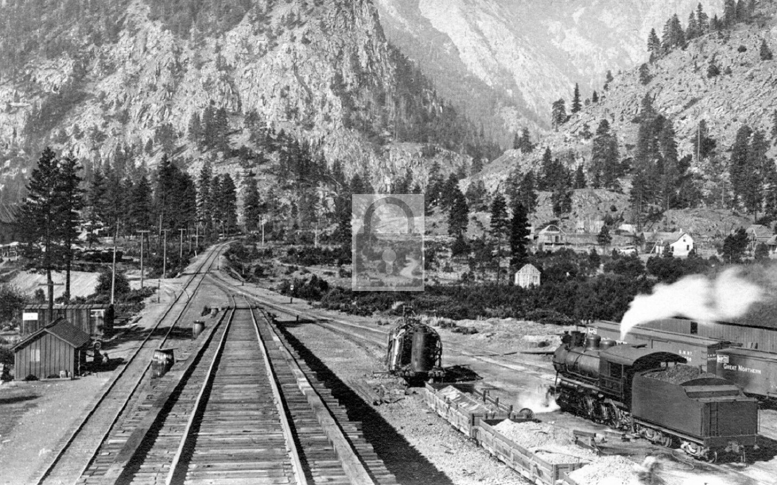 Great Northern Railroad Leavenworth Washington WA – Reprint