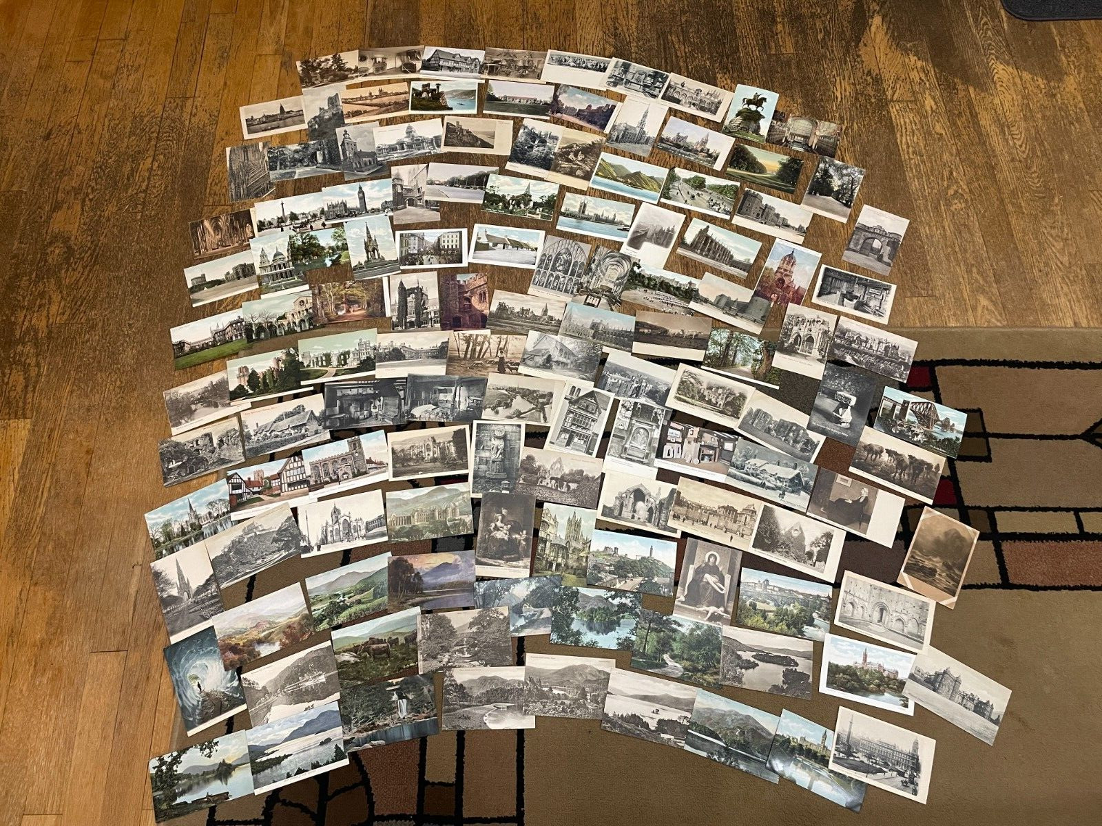 Lot of 120+ Foreign POSTCARDS – Europe 1900’s UK France Unposted Divided Back