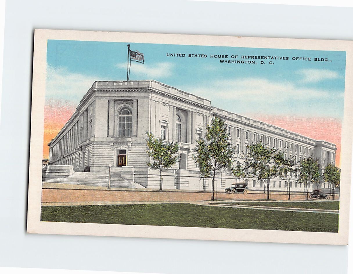 Postcard United State House Of Representatives Office Bldg. Washington DC USA