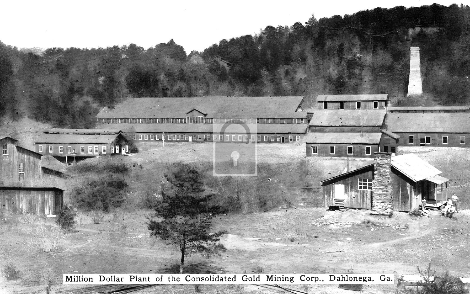 Consolidated Gold Mining Co Plant Dahlonega Georgia GA – Reprint
